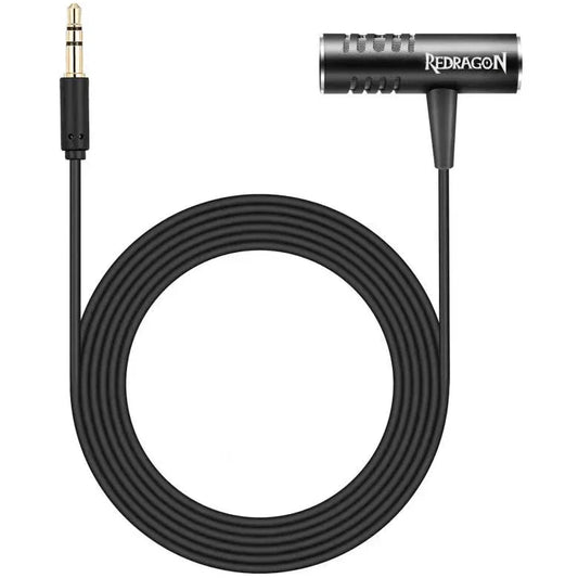 Redragon GM 89 PLAX CLIP ON Lavalier Lapel Microphone - dynsol