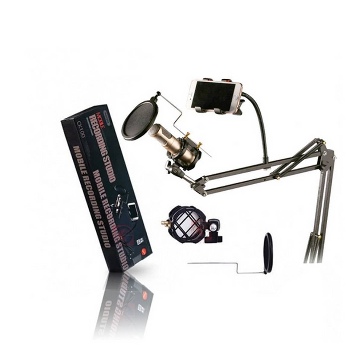 Remax CK100 Mobile Recording Studio Microphone Holder Black