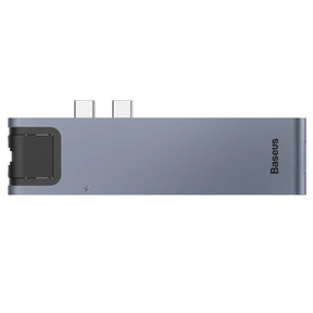 Baseus Thunderbolt C+Pro 7In1 smart HUB docking station Grey