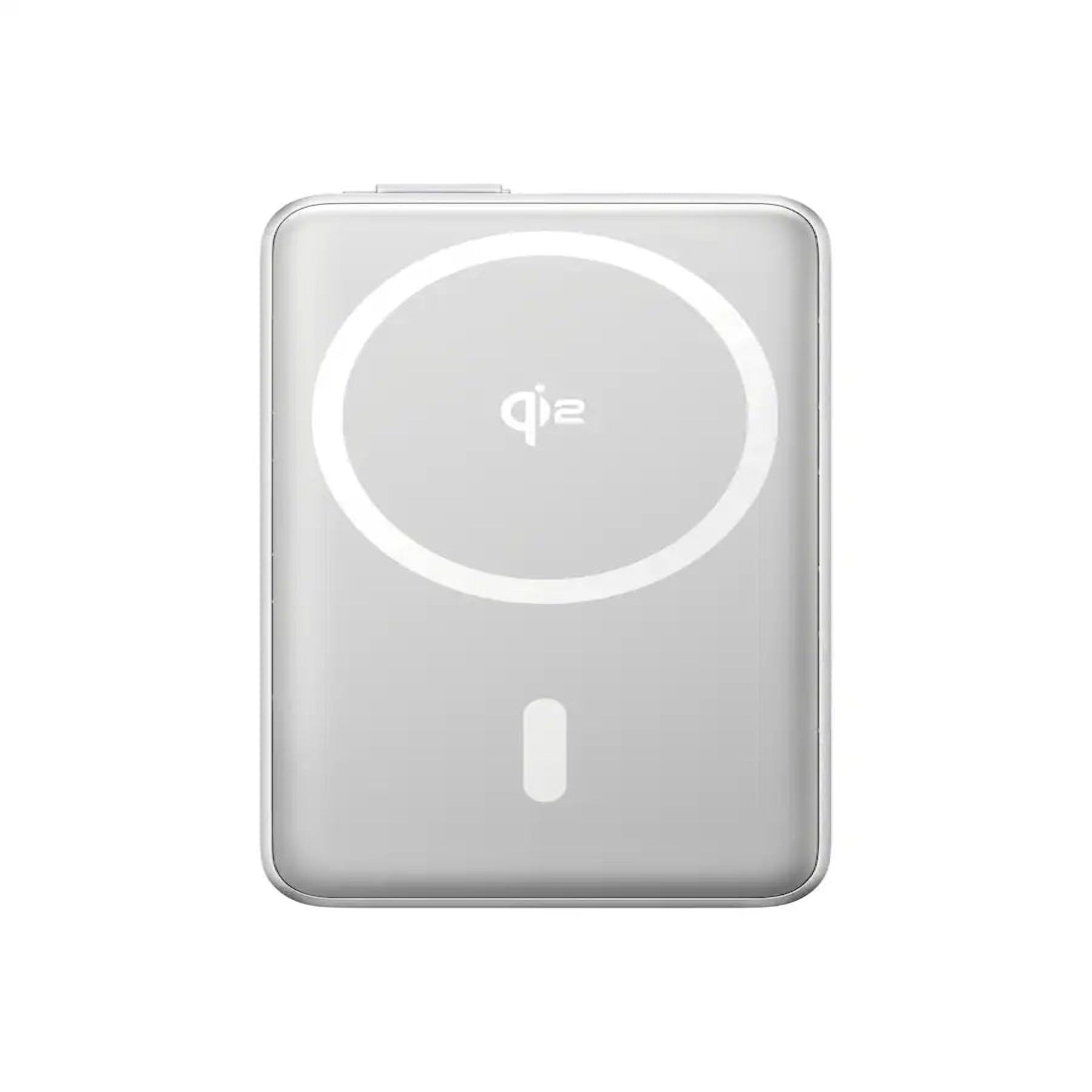 BASEUS NOMOS QI2 Kickstand Magnetic Power Bank with Built-in USB-C Cable 10000mAh – 45W