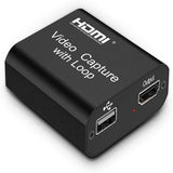 4K HDMI Capture Card for video recording streaming and high quality display capture