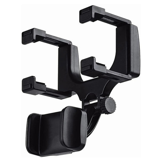 Car Rearview Mirror Mount Mobile Phone Stand Bracket Holder - dynsol