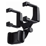 Car Rearview Mirror Mount Mobile Phone Stand Bracket Holder - dynsol