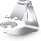 Mobile Mate Aluminium Mobile Phone Stand Holder (Silver) - dynsol