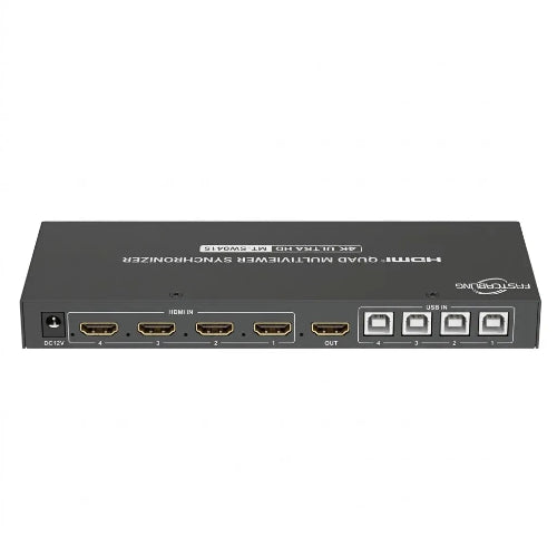 4K HDMI Multiviewer for displaying multiple video sources on one screen