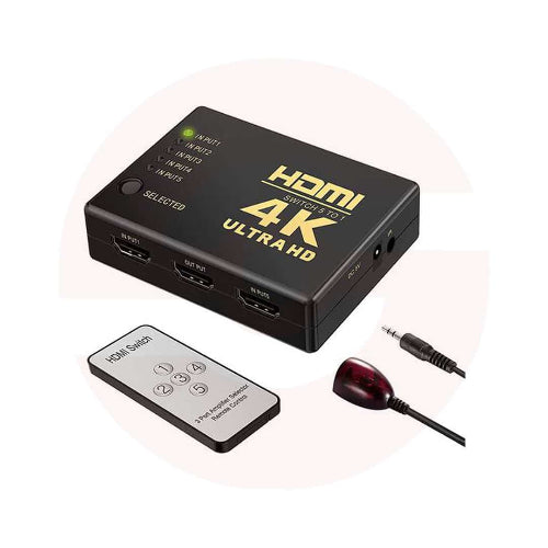 HD Hub 4K – 5-in-1 HDMI Switch Hub Price in Pakistan | Dynsol