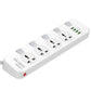 LDNIO 2500W SC4408 Power Extension With 4 USB‑A Ports &amp; 4 Power Sockets (EU Plug) | Best Price in Pakistan | dynsol.pk - dynsol