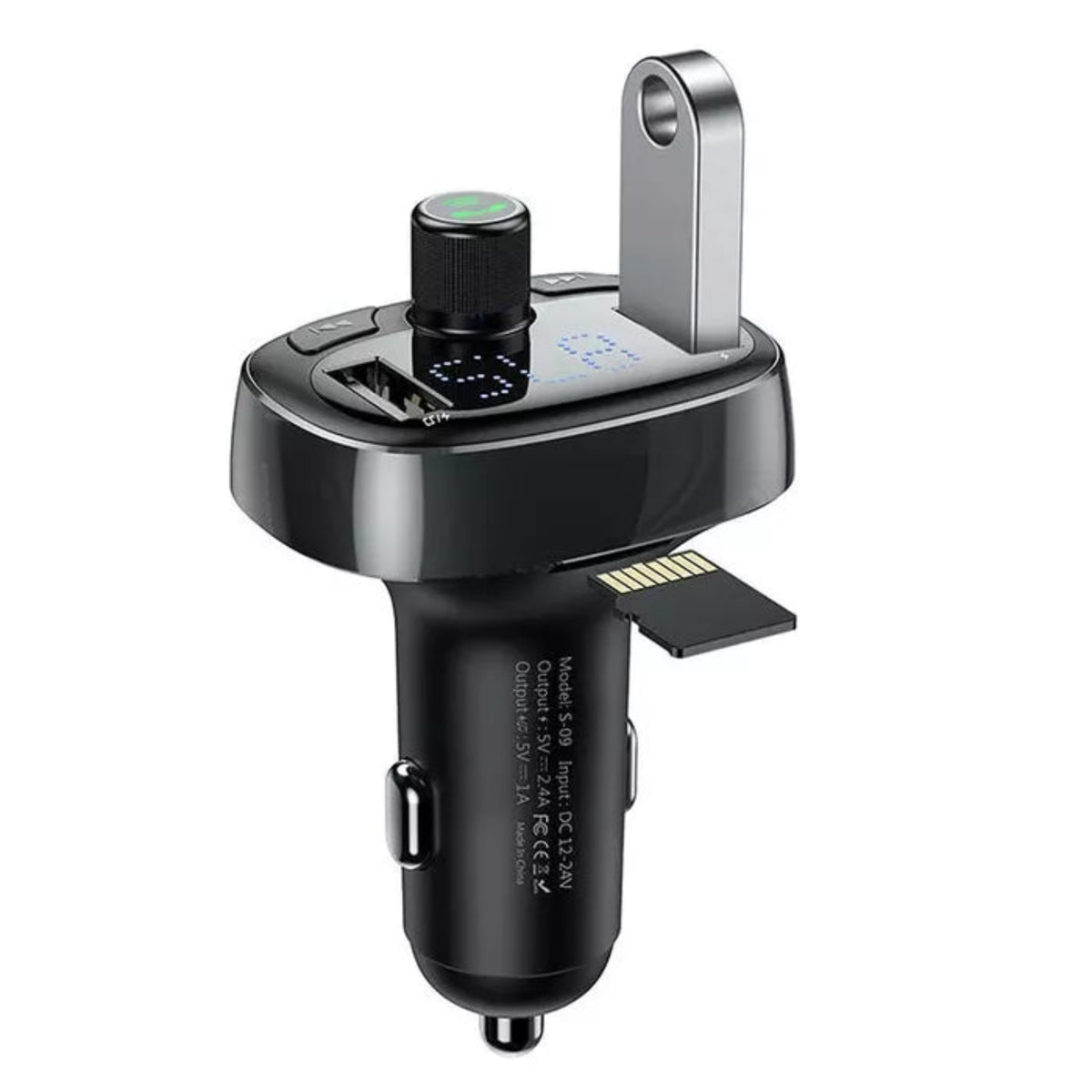 FM Modulator Baseus T-typed S-09 Bluetooth MP3