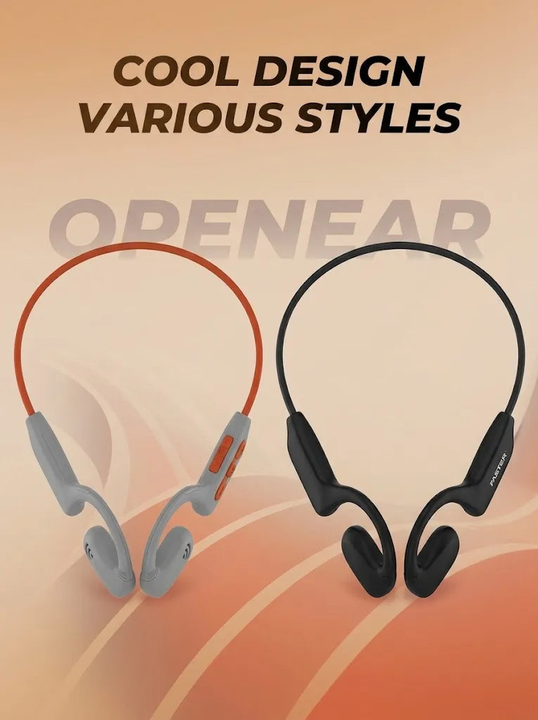 Faster AS20 | Open-Ear Fit, Air Conduction & Wireless Audio
