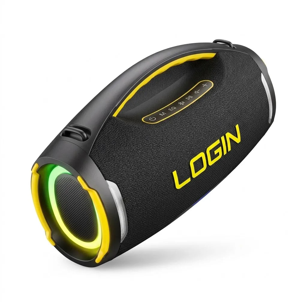 Login L-276 Vibe OG Party Speaker – 250W Output, Wireless Mic & 12000mAh Battery