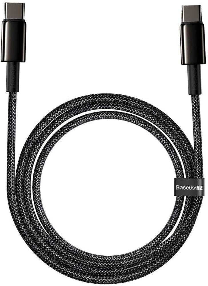 Baseus Dynamic Series 100W Fast Braided Charging Data Cable Type-C to Type-C -1M