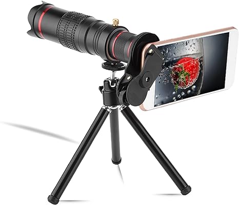 22X Telephoto Telescope, Universal 4K HD Phone Telephoto Lens