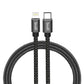 Budi C to Lightning Cable 2M Braided P.D 27W (DC206TL20B) | Price in Pakistan | dynsol.pk - dynsol