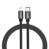 Budi C to Lightning Cable 2M Braided P.D 27W (DC206TL20B) | Price in Pakistan | dynsol.pk - dynsol