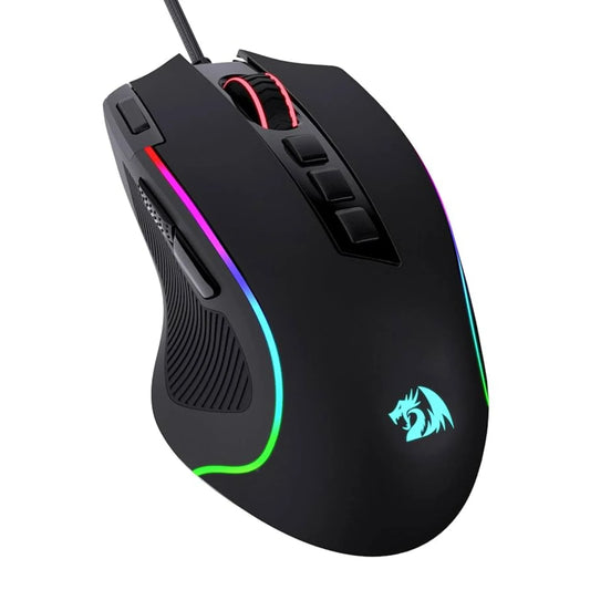 Redragon M612 PREDATOR RGB Gaming Mouse, 8000 DPI - dynsol