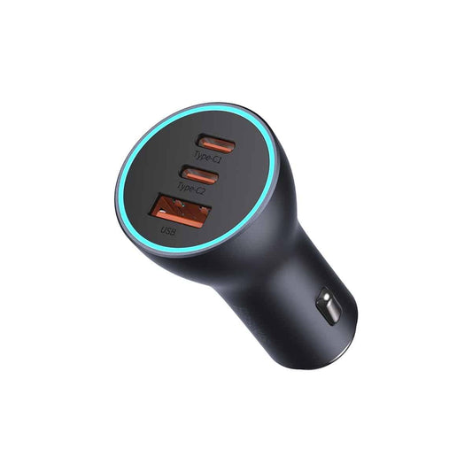 Baseus Golden Contactor Pro Triple Fast Charger Car Charger 65W - dynsol