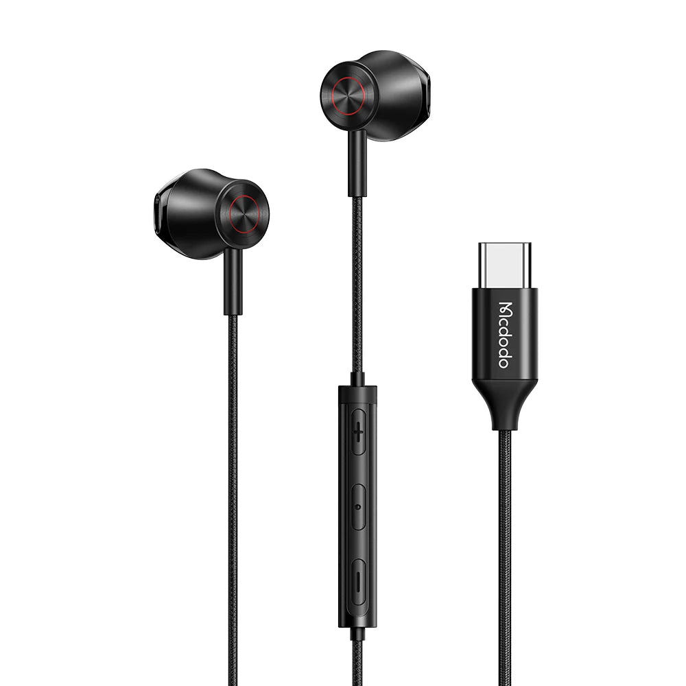 Mcdodo HP 4070 Type C Stereo Sound Wired Earphone