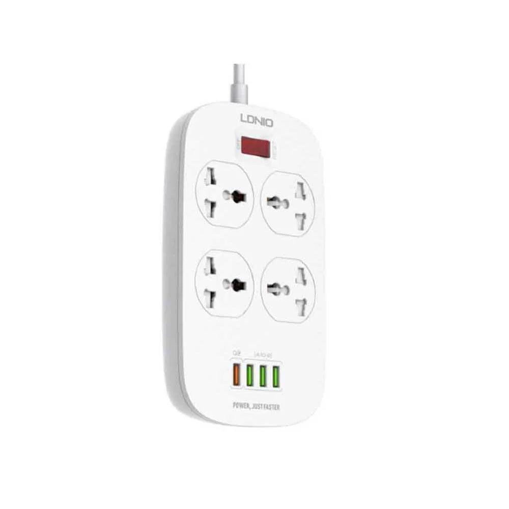 LDNIO SC4407 4 AC Outlets Universal Power Strip