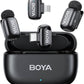 BOYA Mini 12 2‑Person Wireless Microphone with Lightning &amp; USB‑C – Best Price in Pakistan | Dynsol.pk - dynsol