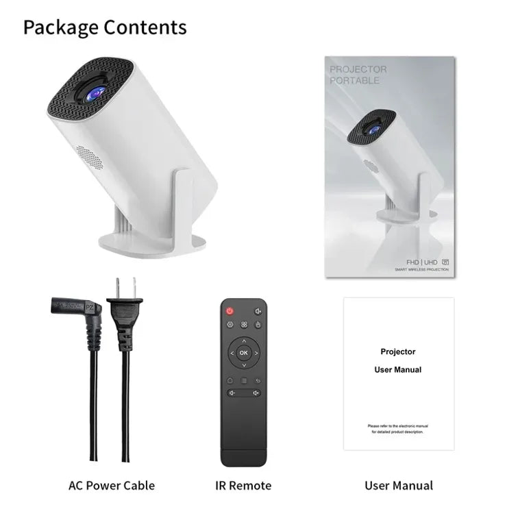 P30 Mini Smart Android Smart Projector - dynsol