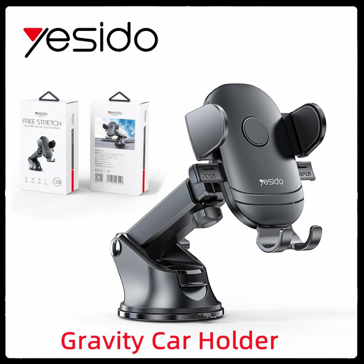 Yesido Free Stretch Adjustable Suction Cup Car Holder C138