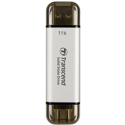 Transcend ESD310S 1TB Portable SSD Dual USB 10GBps Type-A / Type-C