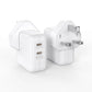 Faster V500 35W Charger C to iOS – 35W Rated Output, USB-C to Lightning Setup