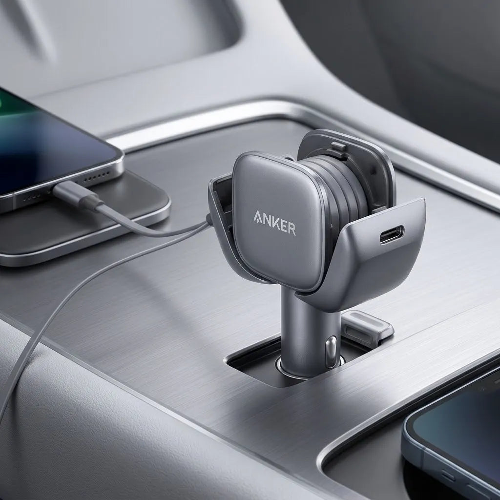 Faster FCC-230 230W Power Torque Car Charger – 230W total rating & three charging ports
