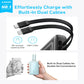 Anker Zolo A1689 Power Bank 20,000mAh 30W Built-in USB-C + Lightning Cable – Best Price in Pakistan | Dynsol.pk - dynsol