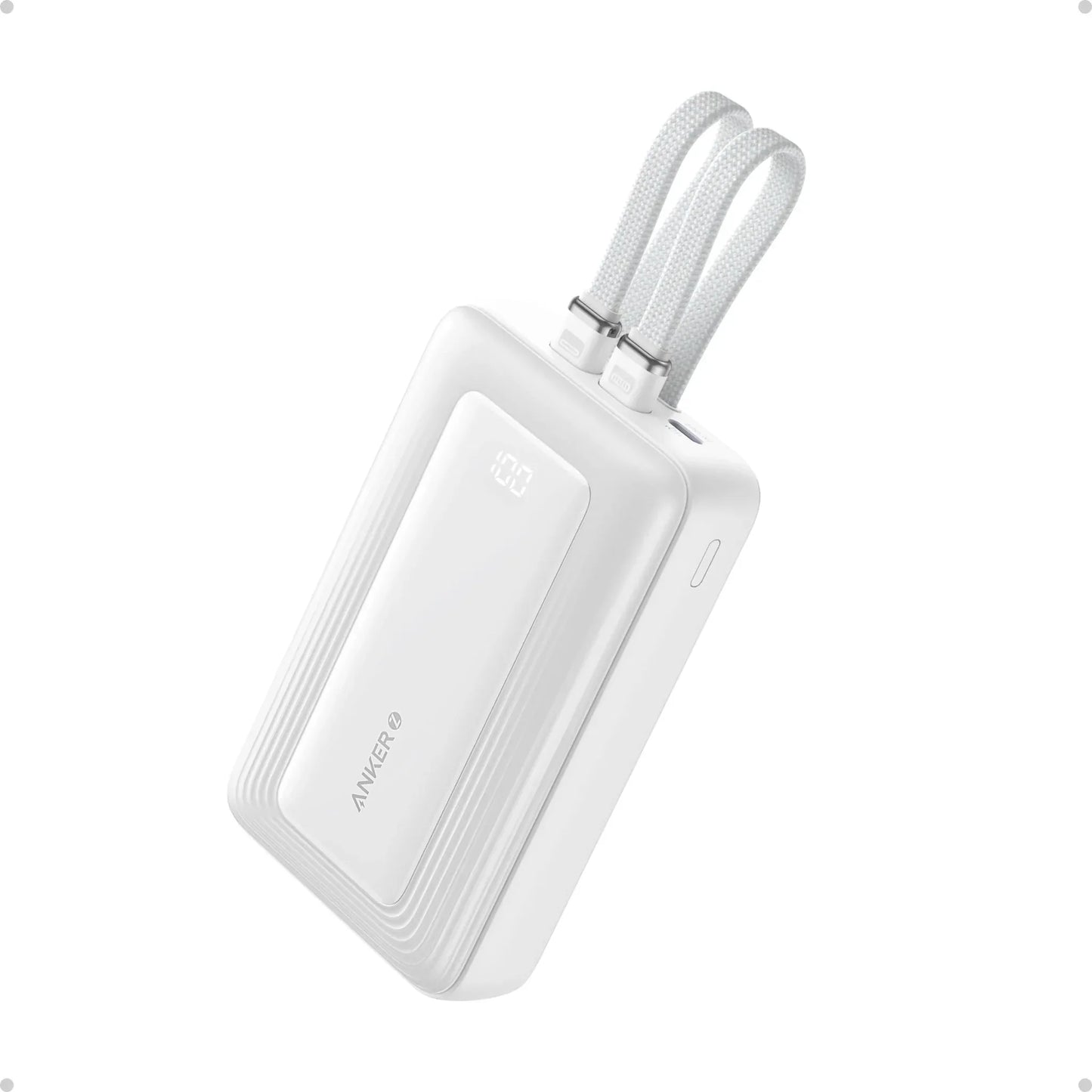 Anker Zolo A1689 Power Bank 20,000mAh 30W Built-in USB-C + Lightning Cable – Best Price in Pakistan | Dynsol.pk - dynsol