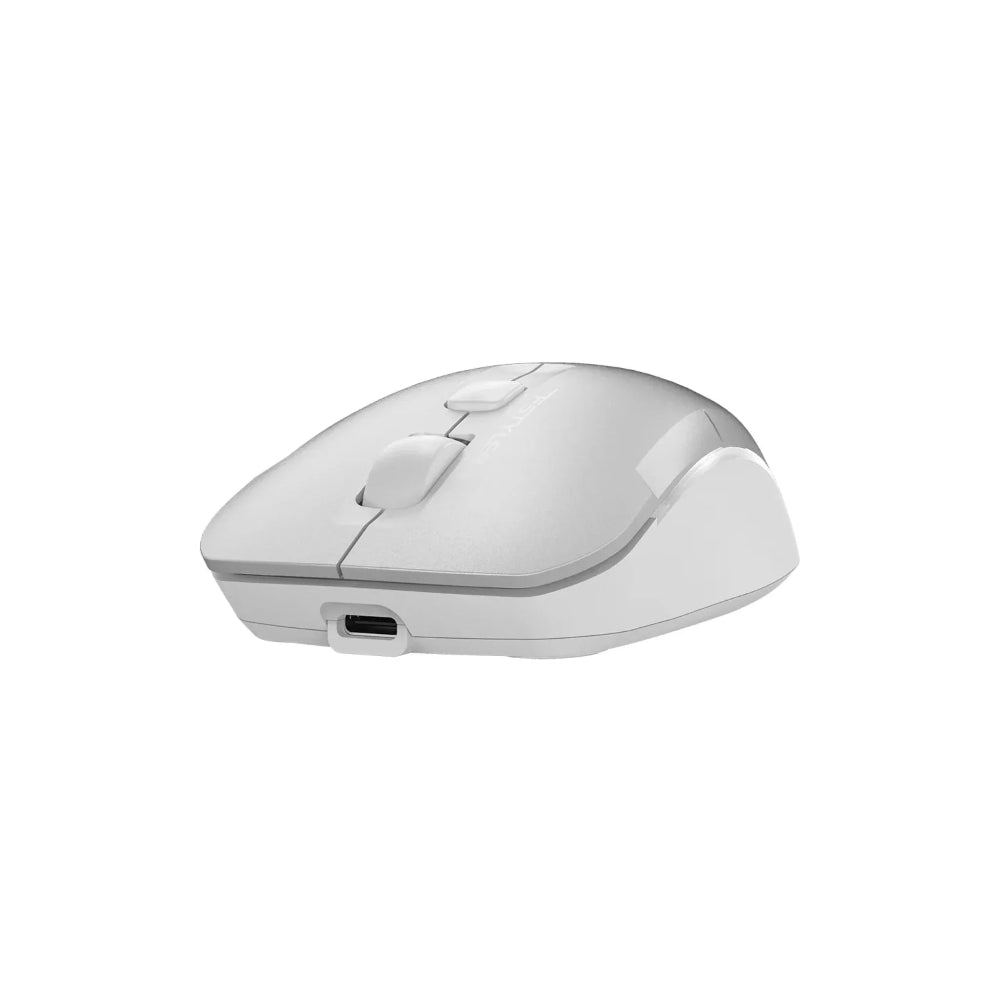 A4TECH FB26CS Air2 Backlit Rechargeable Wireless Mouse (Smokey Grey / Ice White) Price in Pakistan - dynsol