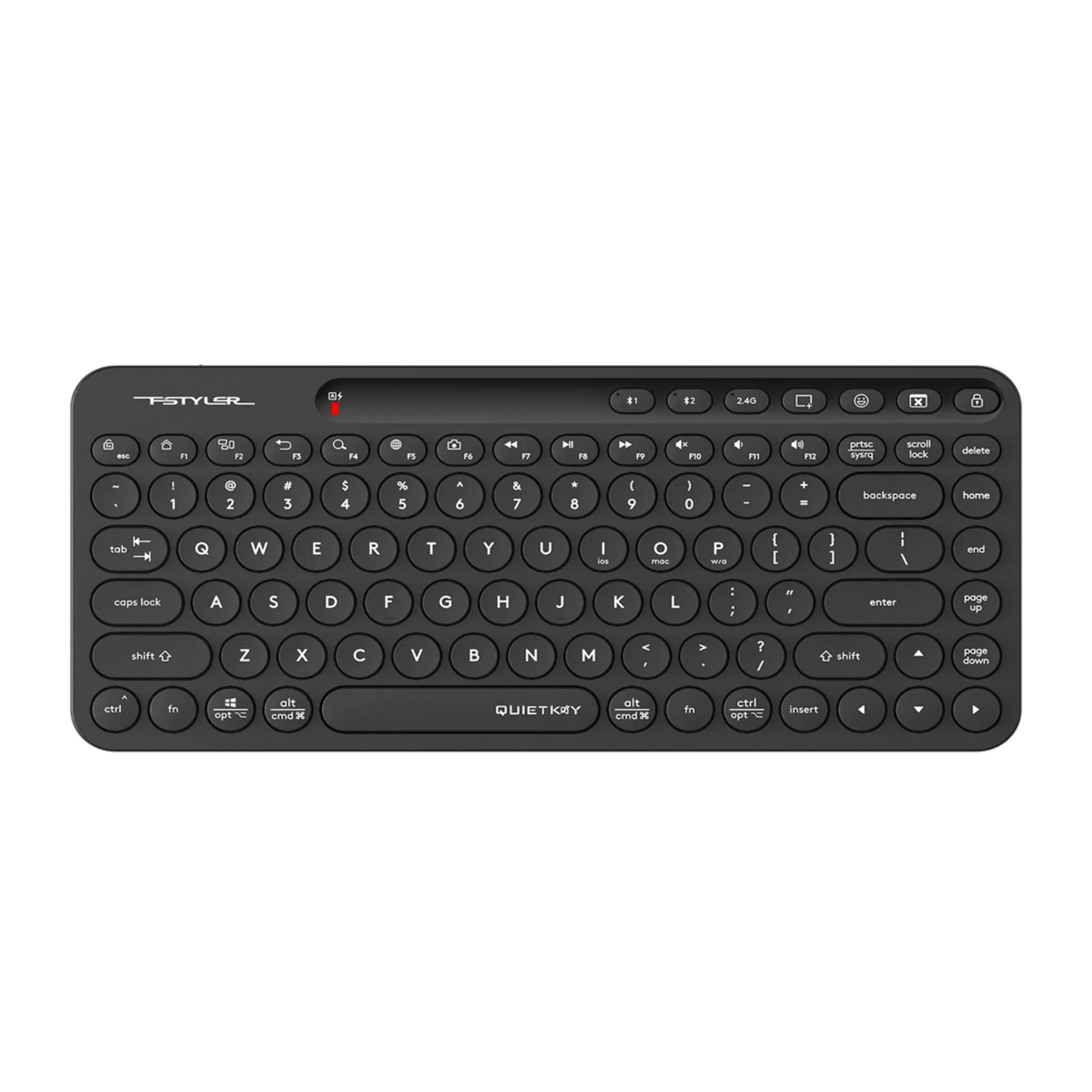 A4TECH FBK36C AS QuietKey Mini Bluetooth Wireless Rechargeable Keyboard Price in Pakistan - dynsol