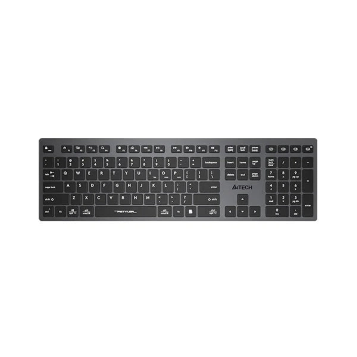 A4TECH FBX50C Bluetooth &amp; Wireless Rechargeable Keyboard Price in Pakistan | Dynsol.pk