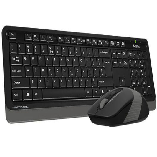 A4TECH FG1010S Grey Multimedia Keyboard + FG10S Silent Click Mouse Combo Price in Pakistan - dynsol