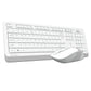 A4TECH FG1010S White Multimedia Keyboard + FG10S Silent Click Mouse Combo Price in Pakistan - dynsol