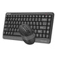 A4TECH FGS1110Q Padless Mini Wireless Keyboard + Mouse Set (Grey) Price in Pakistan - dynsol