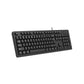 A4TECH KK-3 Black Multimedia Wired Keyboard Price in Pakistan - dynsol