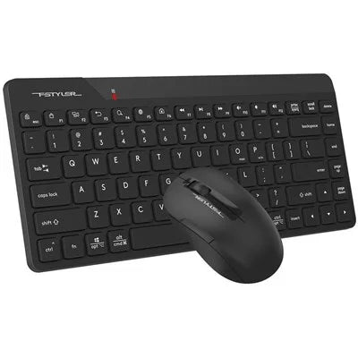 A4Tech FG2200 Air2 /BLK/Quiet-Keys/Fastyler Mini Wireless Combo Set