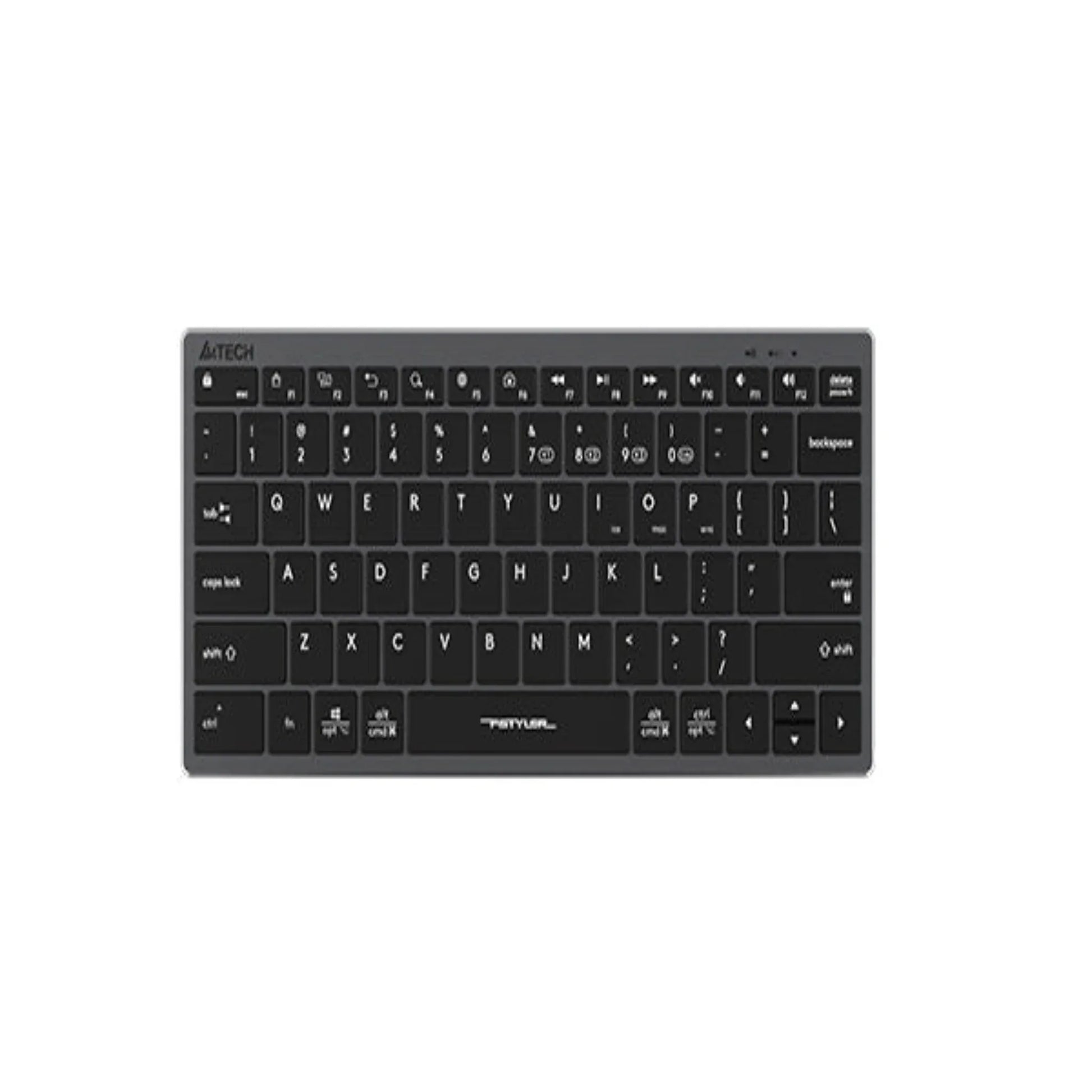 A4tech Fstyler FBX51C Dual Mode Bluetooth / 2.4G Wireless Compact Rechargeable Keyboard - dynsol