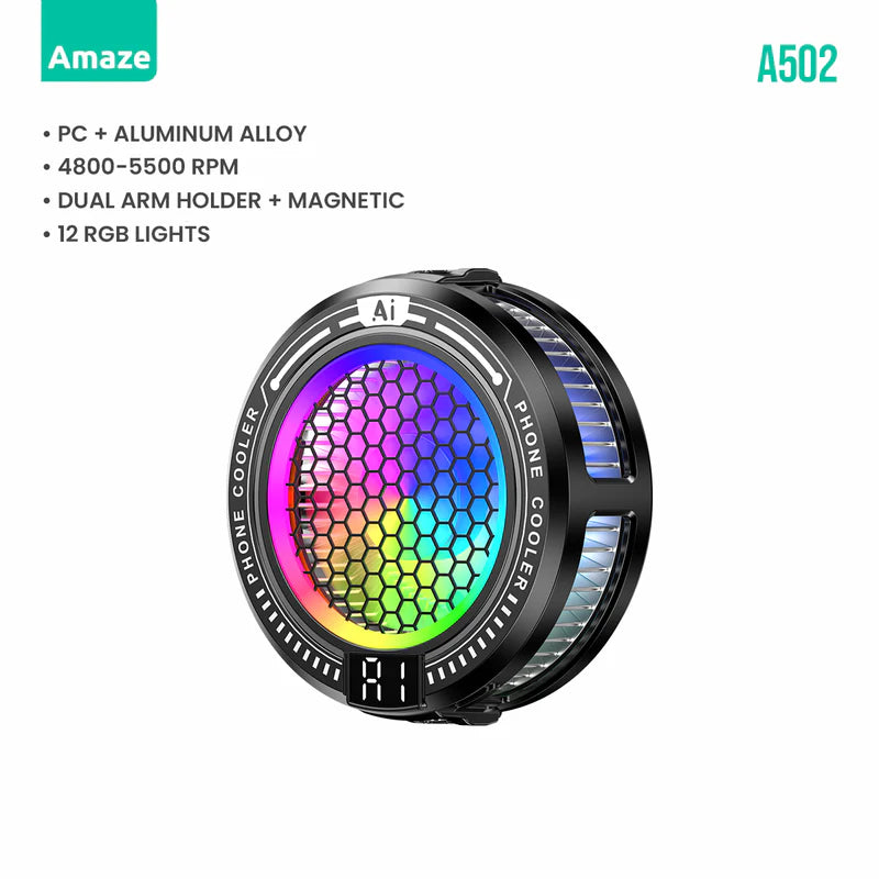 Amaze A502 Mobile Cooler – High-Speed Cooling for Smartphones