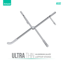A532 Aluminum Alloy Ultra Thin Laptop Stand – Silver | Best Price in Pakistan | Dynsol.pk