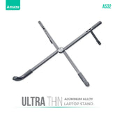 A532 Aluminum Alloy Ultra Thin Laptop Stand – Silver | Best Price in Pakistan | Dynsol.pk