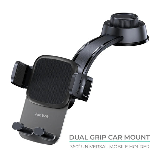 Amaze A590 Dual Grip 360 Degree Mobile Holder – Best Price in Pakistan | Dynsol.pk - dynsol