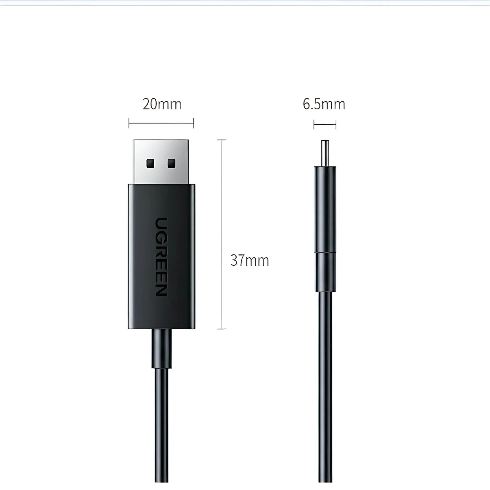 UGREEN 45632 USB-C to DisplayPort 8K Cable 2M – Best Price in Pakistan | dynsol.pk - dynsol