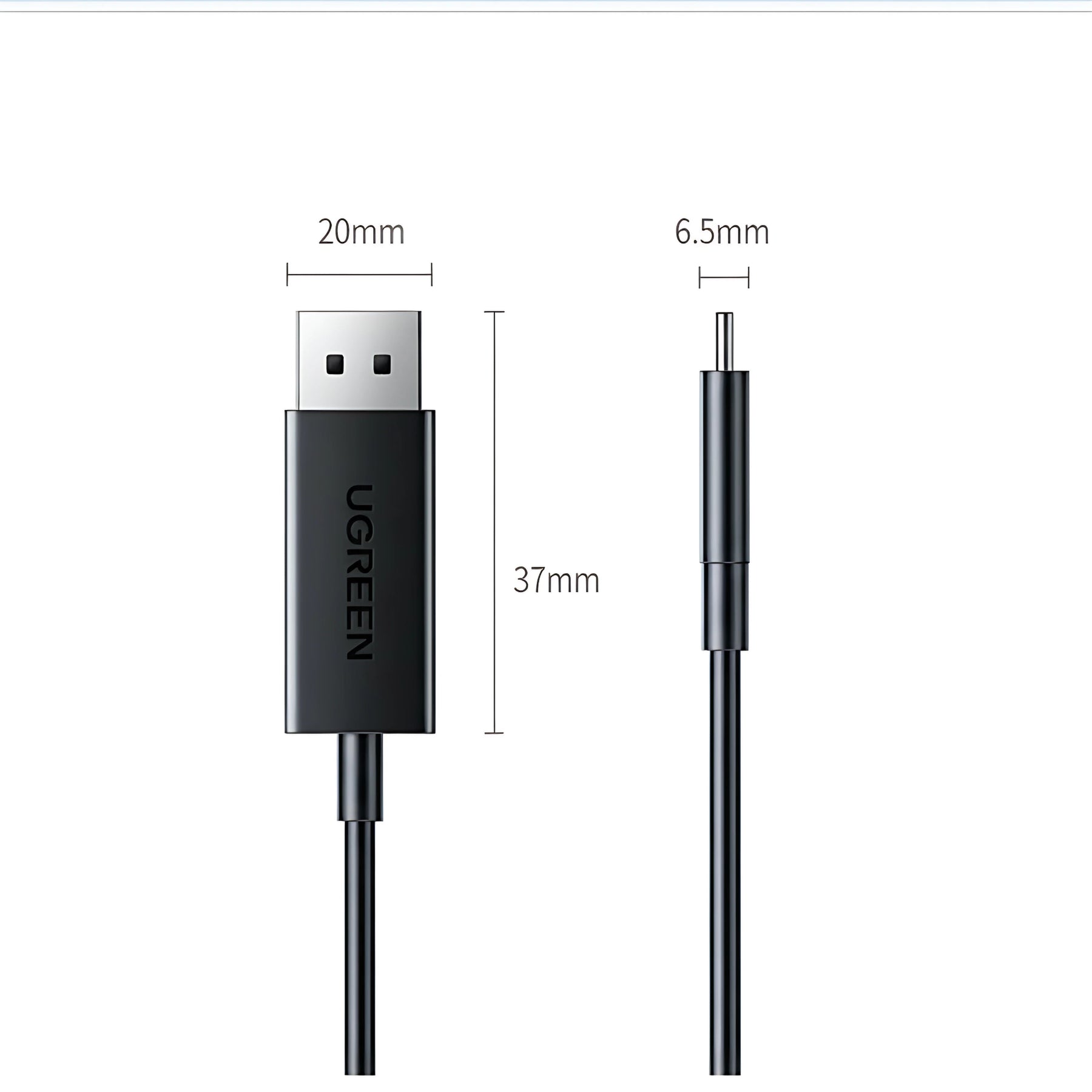 UGREEN 45632 USB-C to DisplayPort 8K 2M Cable