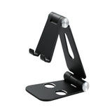 Orotec Foldable Metal Phone and Tablet Stand (Medium Size) Black - dynsol