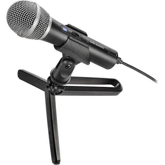 Audio-Technica Consumer ATR2100x-USB Cardioid Dynamic USB/XLR Microphone - dynsol