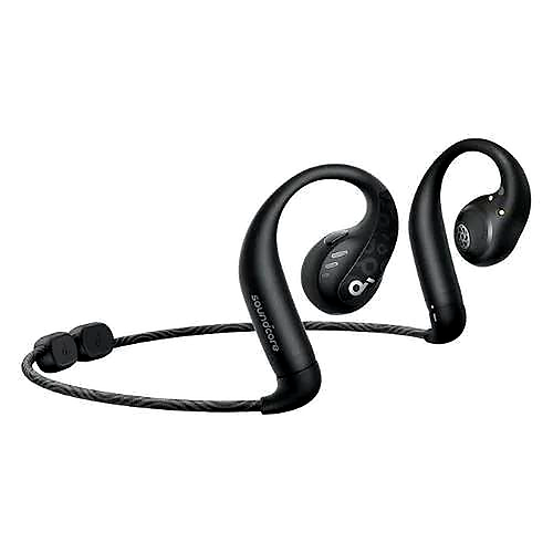 Soundcore AeroFit Pro – Secure Open-Ear Fit, Detachable Neckband & 46-Hour Battery