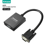 Amaze A832 VGA to HDMI With Audio Adapter