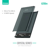 Amaze A206m Phantom Transparent 2.5" HDD Enclosure USB 3.0 – 5Gbps Price in Pakistan | Dynsol.pk - dynsol